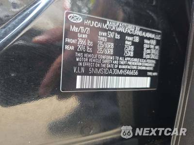 2021 Hyundai Santa Fe SE - zdjęcie 5 z 25 - miniatura