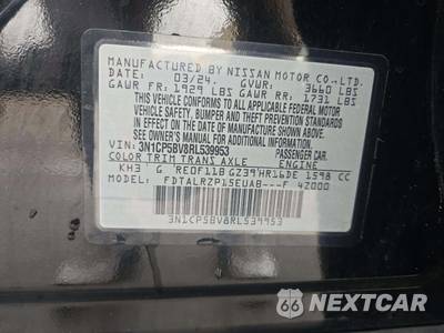 2024 Nissan Kicks S - zdjęcie 2 z 21 - miniatura