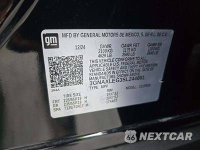 2025 Chevrolet Equinox RS 1RS - zdjęcie 2 z 22 - miniatura
