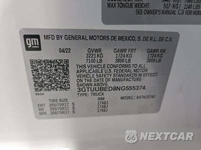 2022 GMC Sierra 1500 SLE Crew Cab Medium Bed 3SA - zdjęcie 5 z 28 - miniatura