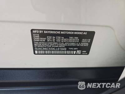 2019 BMW X5 Sports Activity Vehicle xDrive40i - zdjęcie 2 z 18 - miniatura