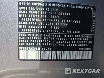2024 Volkswagen Tiguan SE - zdjęcie 5 z 22 - miniatura