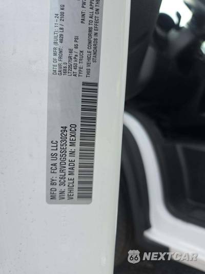 2025 Ram ProMaster 2500 Cargo Van Tradesman w/Passenger Seat High Roof 159.0" WB - zdjęcie 2 z 17 - miniatura