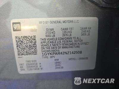 2022 Cadillac XT6 Luxury 1SA - zdjęcie 5 z 30 - miniatura