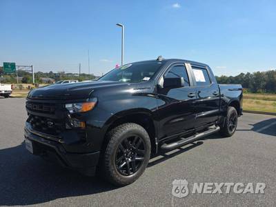 2024 Chevrolet Silverado 1500 Custom Crew Cab Short Bed 1CX - zdjęcie 1 z 21 - miniatura