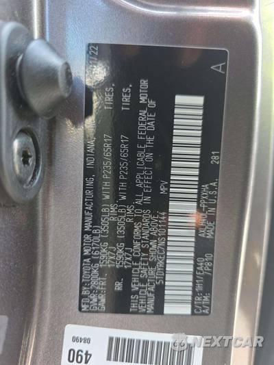 2022 Toyota Sienna XLE 8-Passenger 120.5" WB - zdjęcie 5 z 21 - miniatura