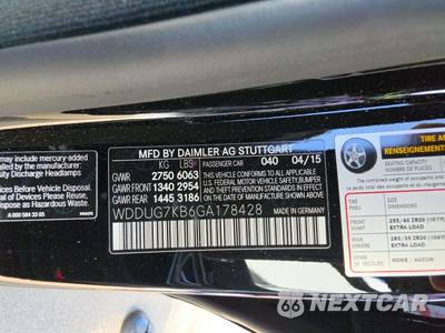 2016 Mercedes-Benz AMG S 65 Sedan - zdjęcie 5 z 30 - miniatura