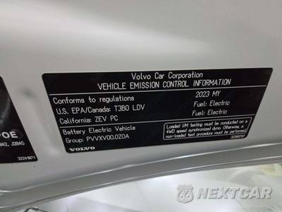 2023 Volvo C40 Recharge Plus - zdjęcie 22 z 23 - miniatura