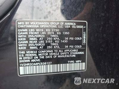2023 Volkswagen Atlas V6 SE w/Technology - zdjęcie 5 z 21 - miniatura