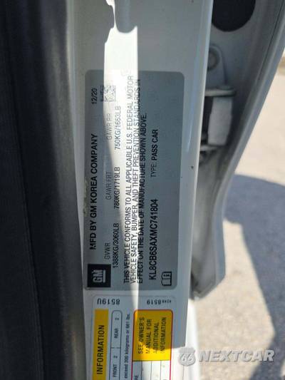 2021 Chevrolet Spark LS 1SB - zdjęcie 5 z 22 - miniatura
