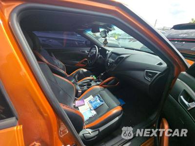 2016 Hyundai Veloster Turbo w/Orange Accent - zdjęcie 15 z 19 - miniatura