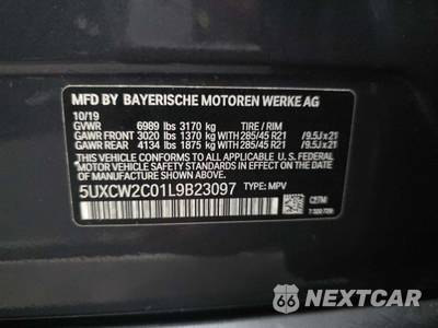 2020 BMW X7 Sports Activity Vehicle xDrive40i M SPORT LINE - zdjęcie 5 z 27 - miniatura