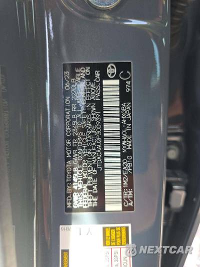 2023 Toyota Prius XLE - zdjęcie 5 z 31 - miniatura