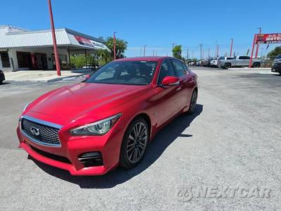 2017 INFINITI Q50 Red Sport 400