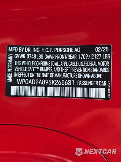 2025 Porsche 718 Cayman GTS 4.0 - zdjęcie 5 z 17 - miniatura