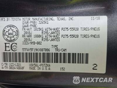 2019 Toyota Tundra 1794 Edition Crew Cab Short Bed - zdjęcie 5 z 25 - miniatura