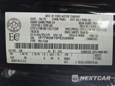 2023 Ford Super Duty F-250 Lariat Crew Cab Medium Bed - zdjęcie 5 z 21 - miniatura