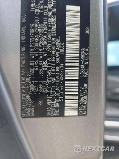 2005 Toyota Tundra SR5 Extended Cab Medium Bed w/Rear Doors - zdjęcie 2 z 30 - miniatura