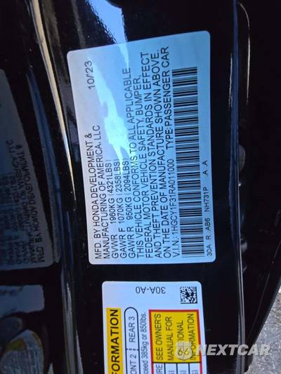 2024 Honda Accord Sedan EX - zdjęcie 5 z 20 - miniatura