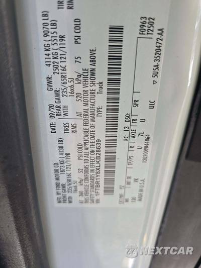 2020 Ford Transit 250 Cargo Van Low Roof 130.0" WB - zdjęcie 5 z 31 - miniatura