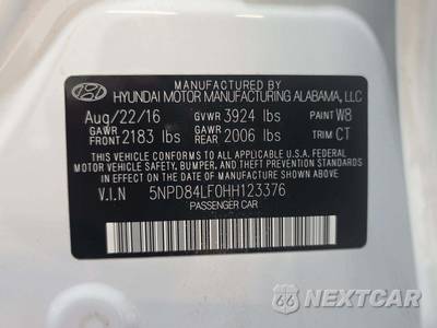 2017 Hyundai Elantra Value Edition Sedan - zdjęcie 5 z 29 - miniatura