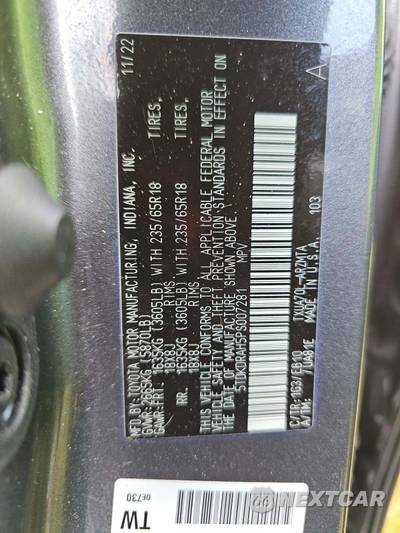 2023 Toyota Highlander XLE - zdjęcie 5 z 25 - miniatura