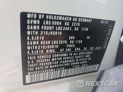 2017 Volkswagen Tiguan S - zdjęcie 5 z 23 - miniatura