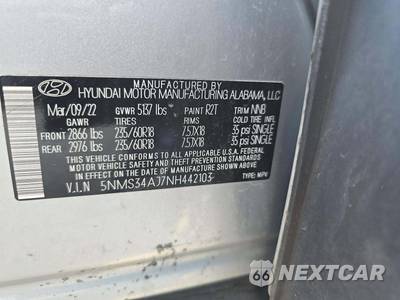 2022 Hyundai Santa Fe SEL - zdjęcie 5 z 20 - miniatura