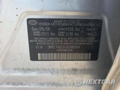 2007 Hyundai Sonata GLS - zdjęcie 2 z 43 - miniatura