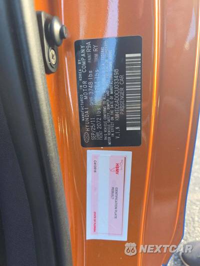 2012 Hyundai Veloster w/Black Interior - zdjęcie 5 z 21 - miniatura