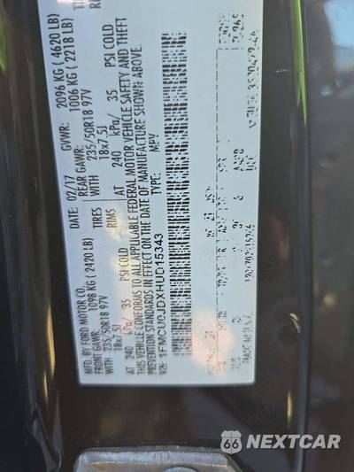 2017 Ford Escape Titanium - zdjęcie 5 z 21 - miniatura