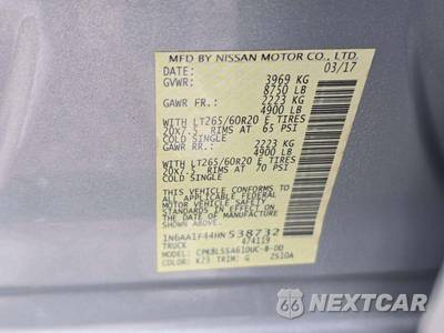 2017 Nissan TITAN XD SV Crew Cab Medium Bed - zdjęcie 2 z 24 - miniatura