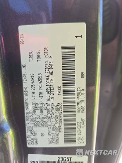 2023 Toyota Tundra Hybrid TRD Pro Crew Cab Short Bed - zdjęcie 2 z 21 - miniatura