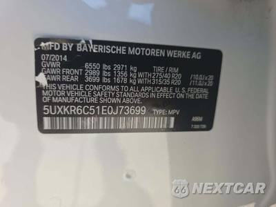 2014 BMW X5 Sports Activity Vehicle xDrive50i M SPORT LINE - zdjęcie 5 z 20 - miniatura