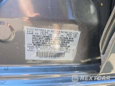 2025 Nissan Versa SV - zdjęcie 2 z 26 - miniatura