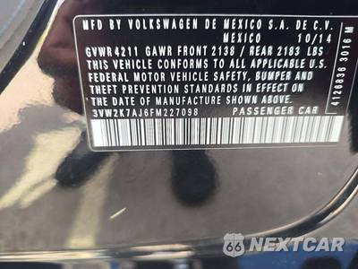 2015 Volkswagen Jetta S w/Technology - zdjęcie 2 z 28 - miniatura