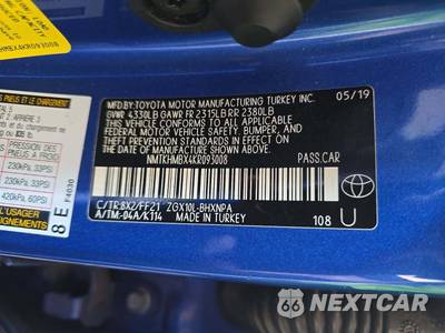 2019 Toyota C-HR XLE - zdjęcie 5 z 20 - miniatura
