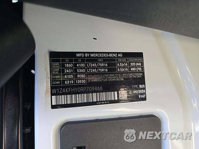 2024 Mercedes-Benz Sprinter 2500 Passenger Van 144.0" WB - zdjęcie 5 z 21 - miniatura