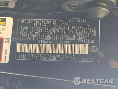 2021 Toyota Camry XSE - zdjęcie 5 z 26 - miniatura
