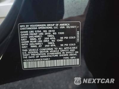 2021 Volkswagen Atlas V6 SEL R-Line - zdjęcie 5 z 21 - miniatura