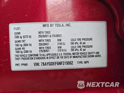 2022 Tesla Model Y Performance - zdjęcie 5 z 20 - miniatura