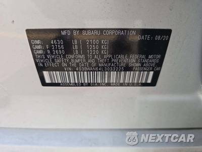2020 Subaru Legacy Limited - zdjęcie 5 z 30 - miniatura
