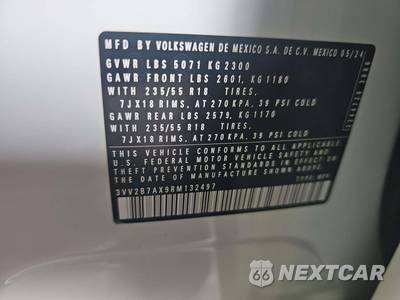 2024 Volkswagen Tiguan Comfortline - zdjęcie 5 z 21 - miniatura