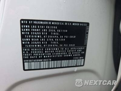 2022 Volkswagen Tiguan SE - zdjęcie 2 z 23 - miniatura