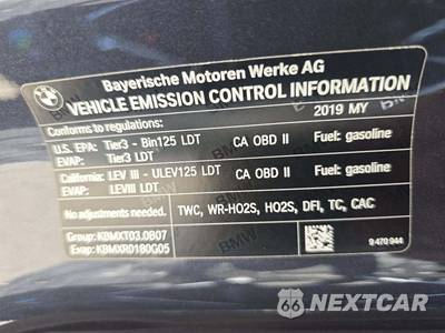 2019 BMW X5 Sports Activity Vehicle xDrive40i M SPORT LINE - zdjęcie 26 z 27 - miniatura