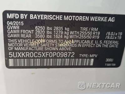 2015 BMW X5 Sports Activity Vehicle xDrive35i LUXURY LINE - zdjęcie 5 z 27 - miniatura