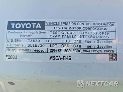 2025 Toyota Corolla Cross LE - zdjęcie 23 z 24 - miniatura