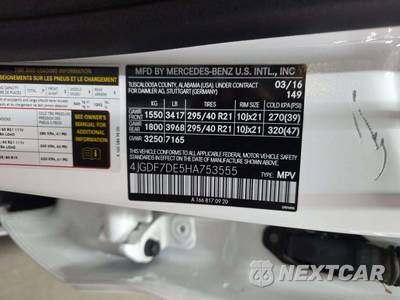 2017 Mercedes-Benz GLS 550 4MATIC - zdjęcie 5 z 24 - miniatura