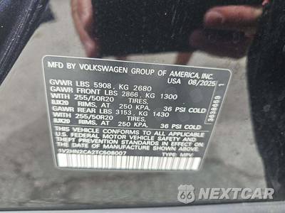 2026 Volkswagen Atlas 2.0T SE w/Technology - zdjęcie 5 z 26 - miniatura