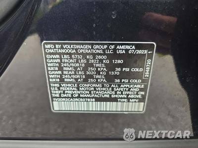 2024 Volkswagen Atlas 2.0T SE - zdjęcie 5 z 23 - miniatura